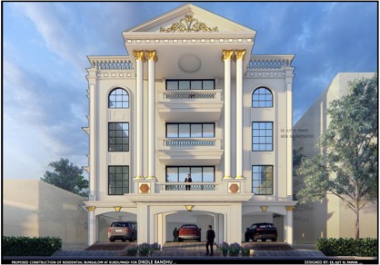 Dikole Bhandu's Computer Generated 3D View & Plan By Pawar Architects